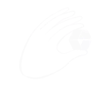 hand holding the Excedr logo